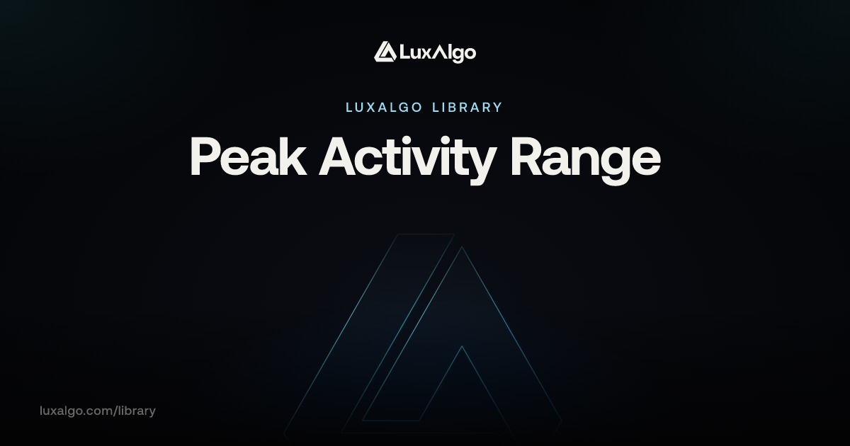 Peak Activity Range | Trading Indicator | LuxAlgo