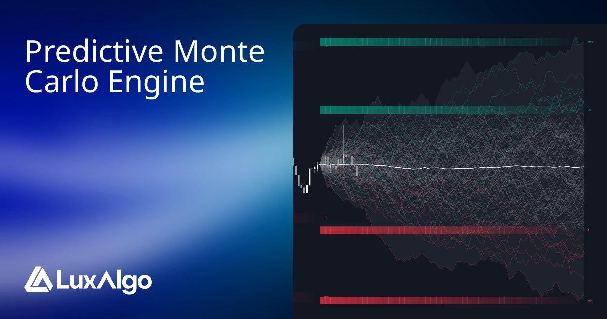 Predictive Monte Carlo Engine | Trading Indicator | LuxAlgo
