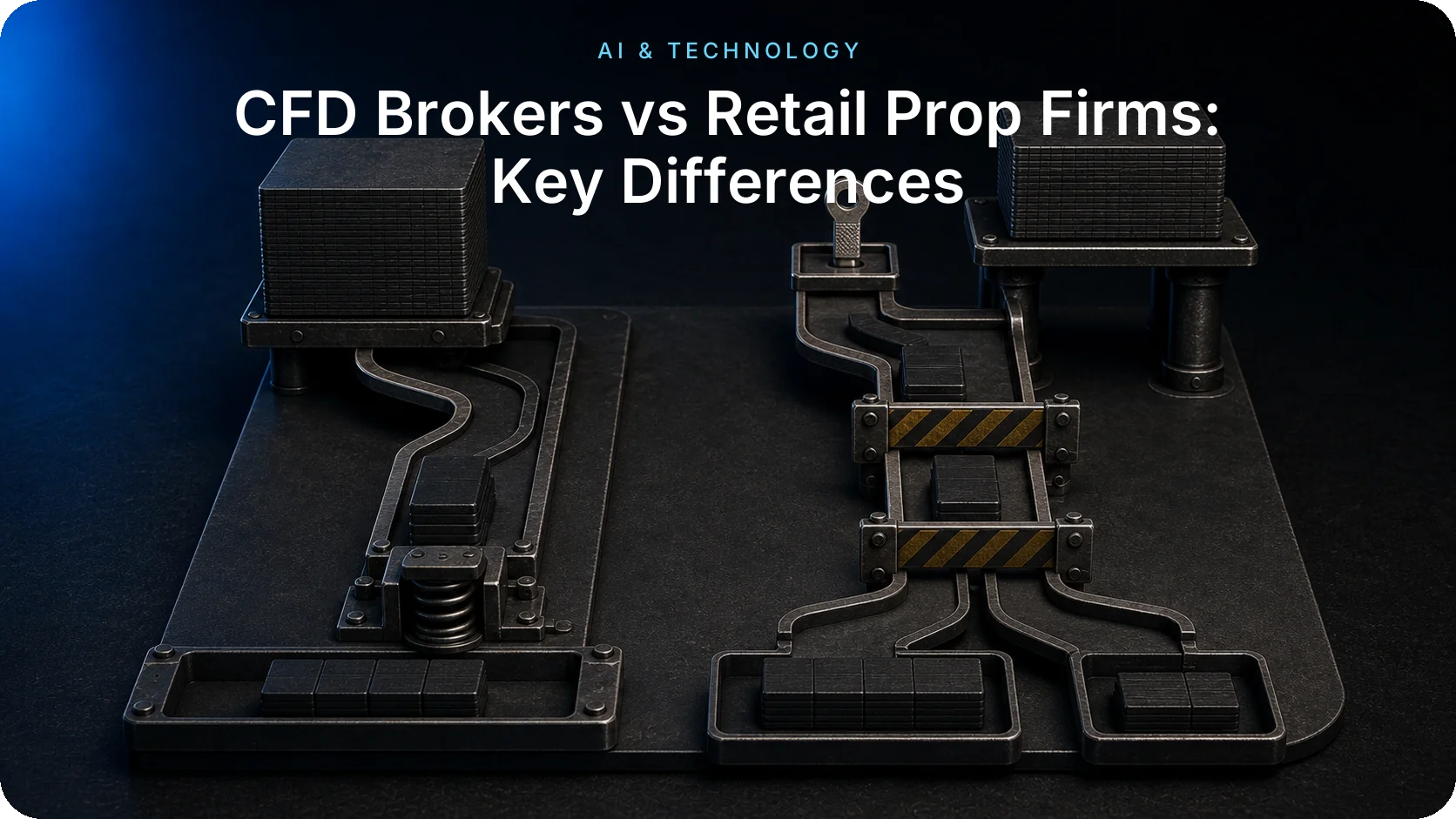 CFD Brokers vs Retail Prop Firms: Key Differences