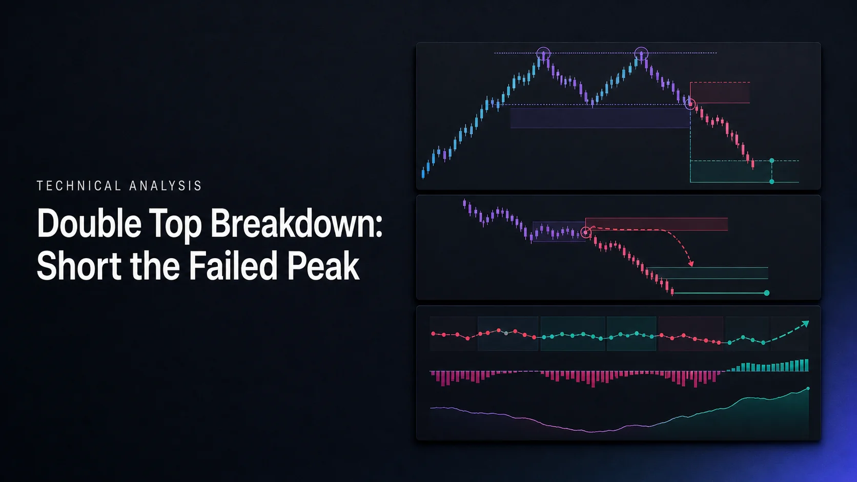 Double Top Breakdown: Short the Failed Peak