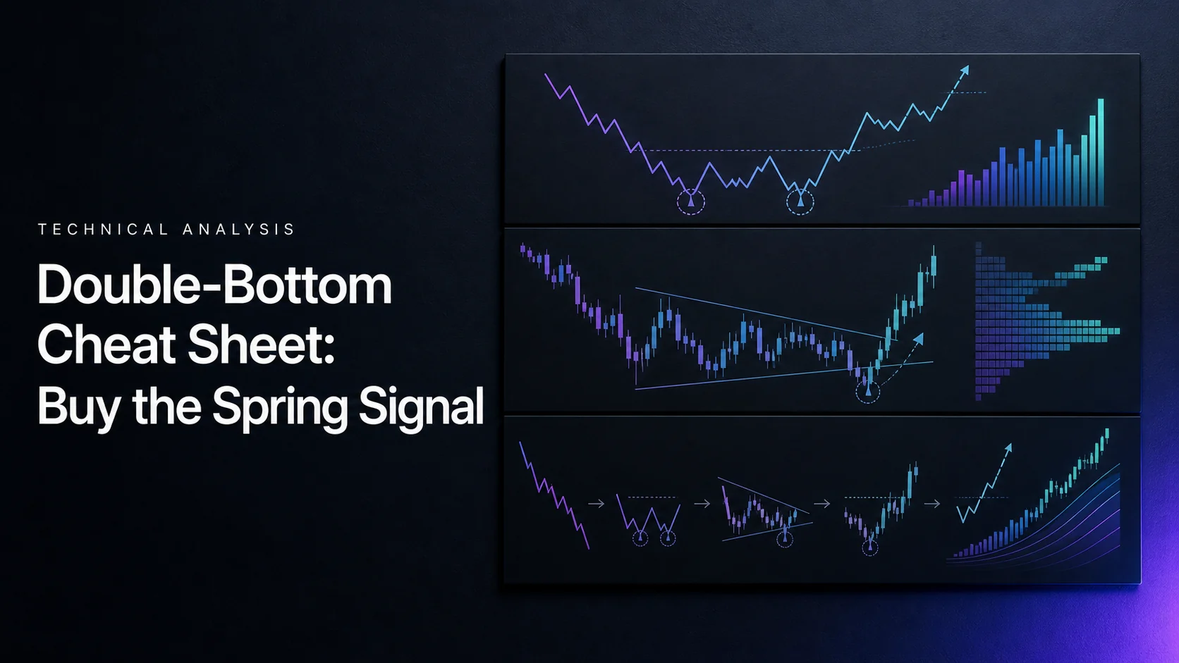 Double-Bottom Cheat Sheet: Buy the Spring Signal