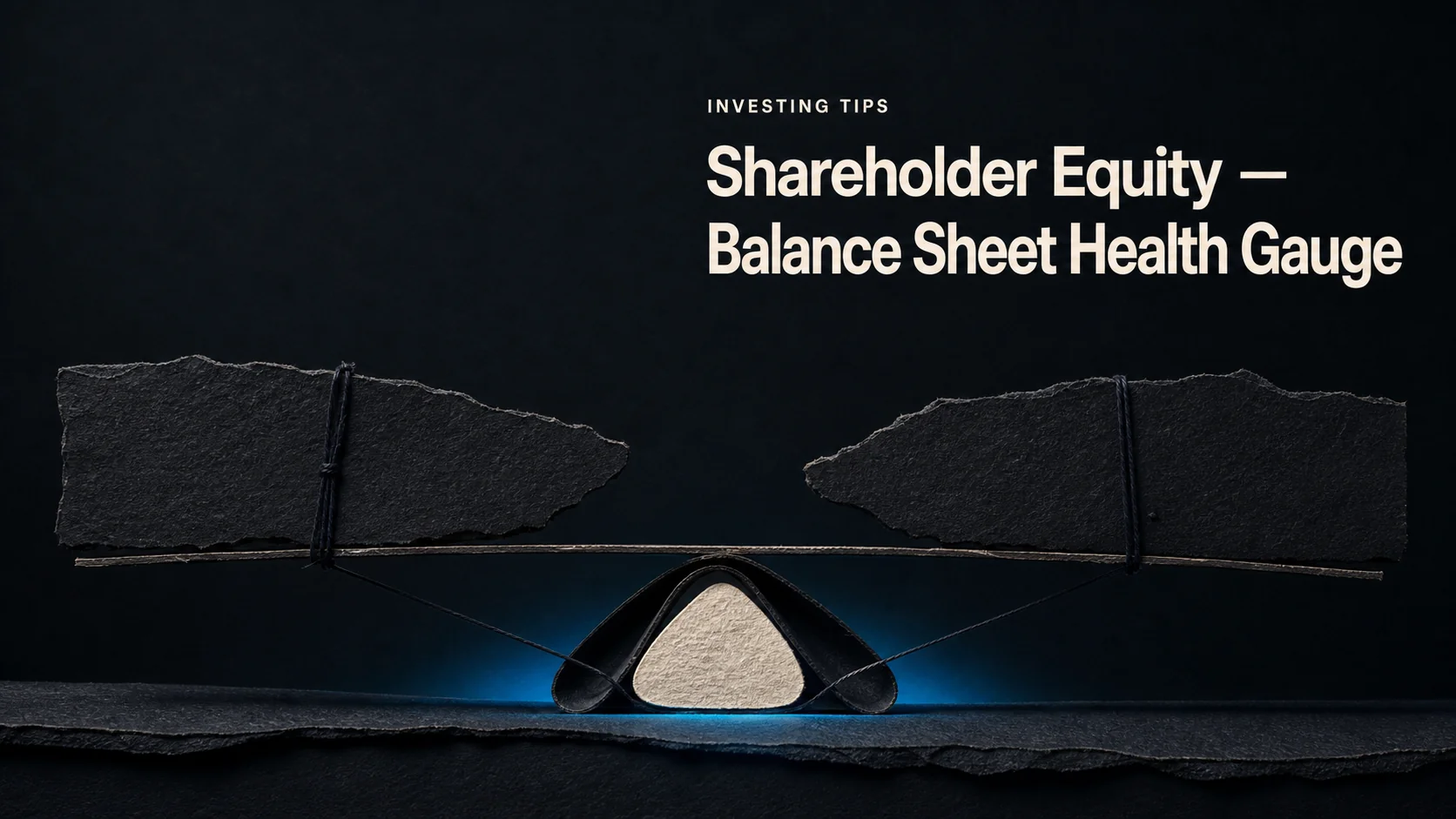 Shareholder Equity — Balance Sheet Health Gauge