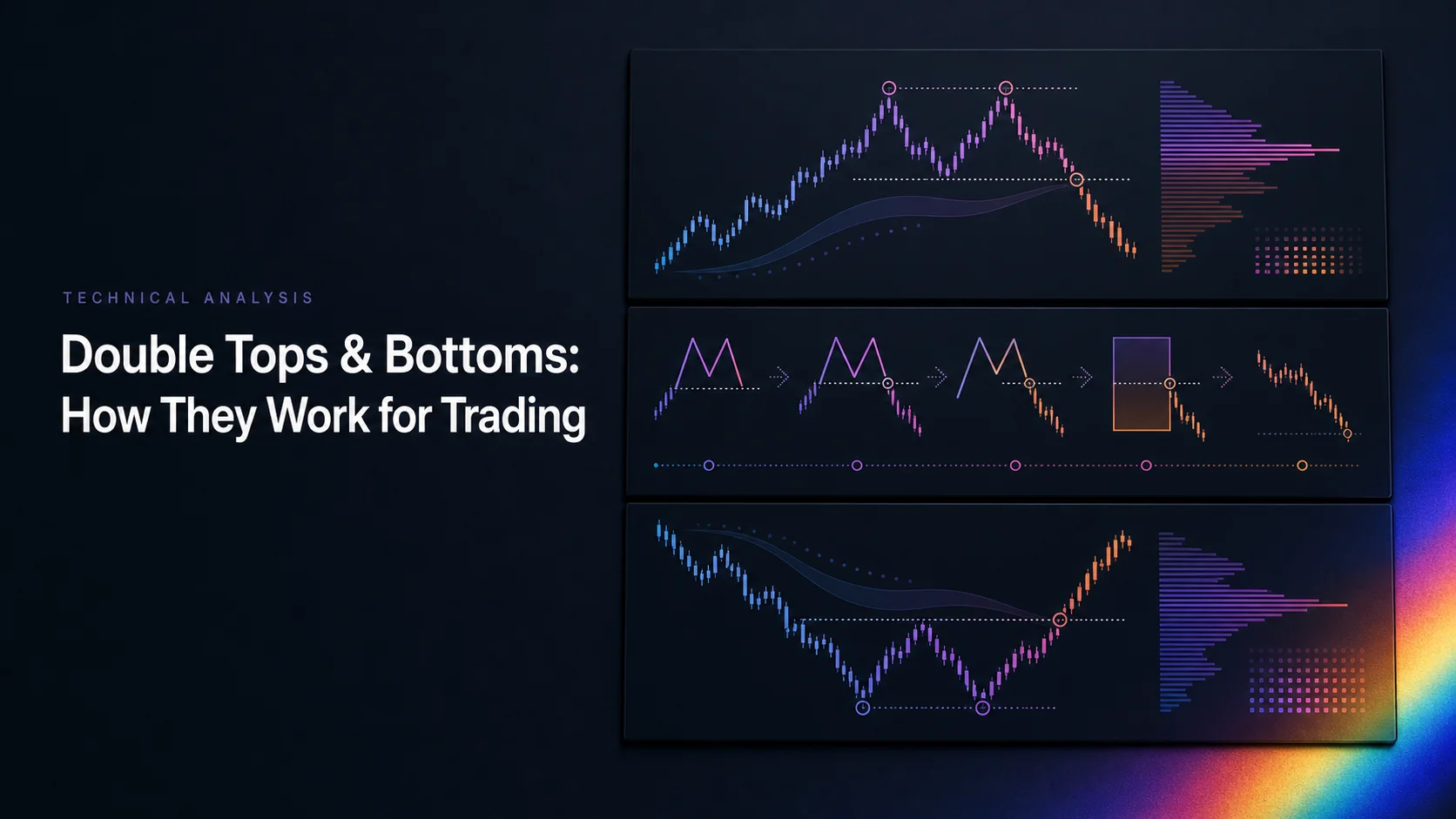 Double Tops & Bottoms: How They Work for Trading