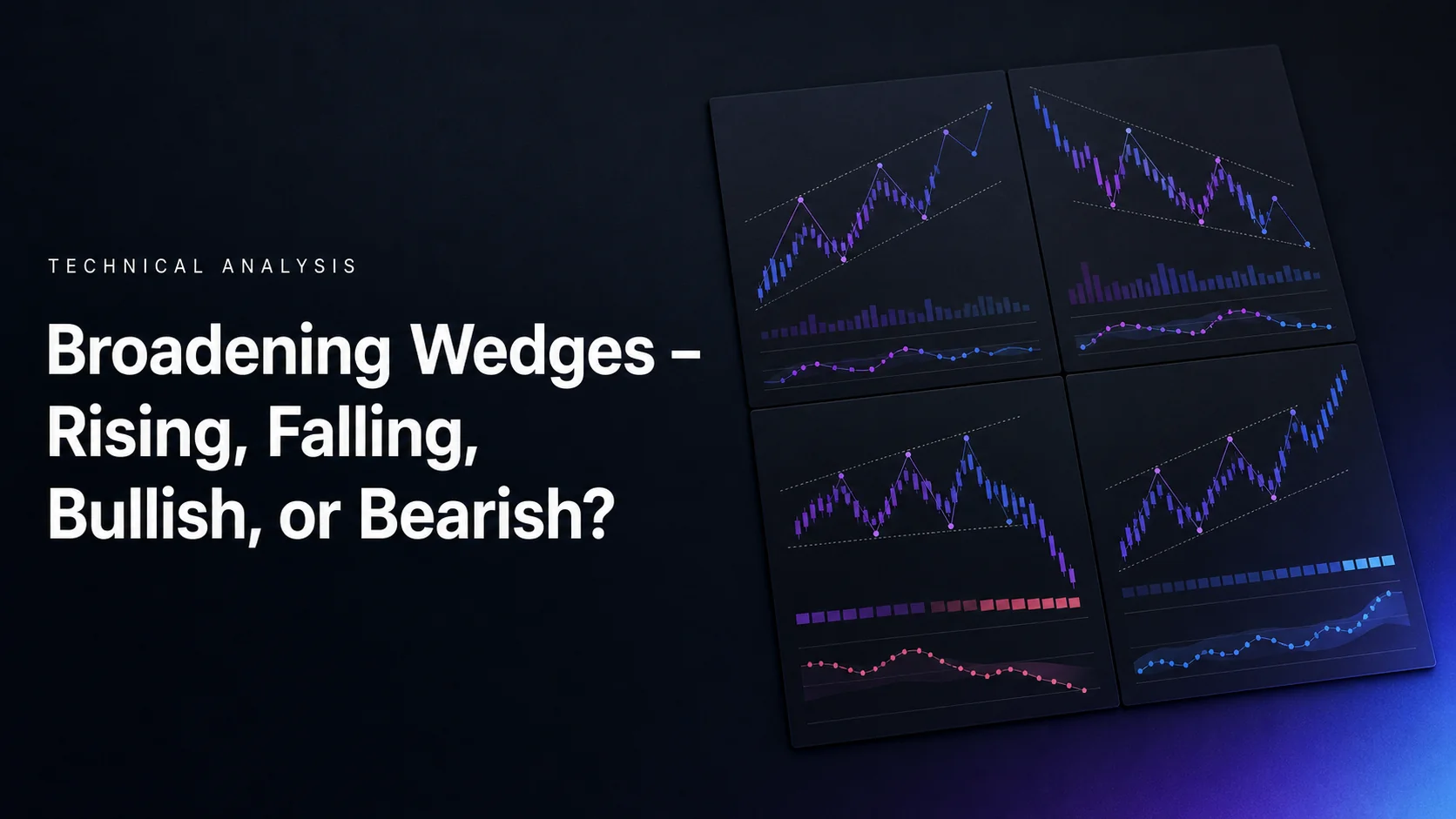 Broadening Wedges – Rising, Falling, Bullish, or Bearish?