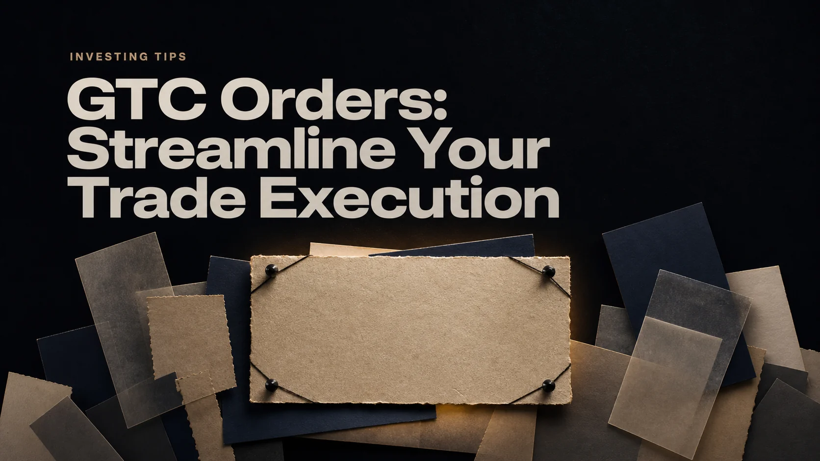 GTC Orders: Streamline Your Trade Execution