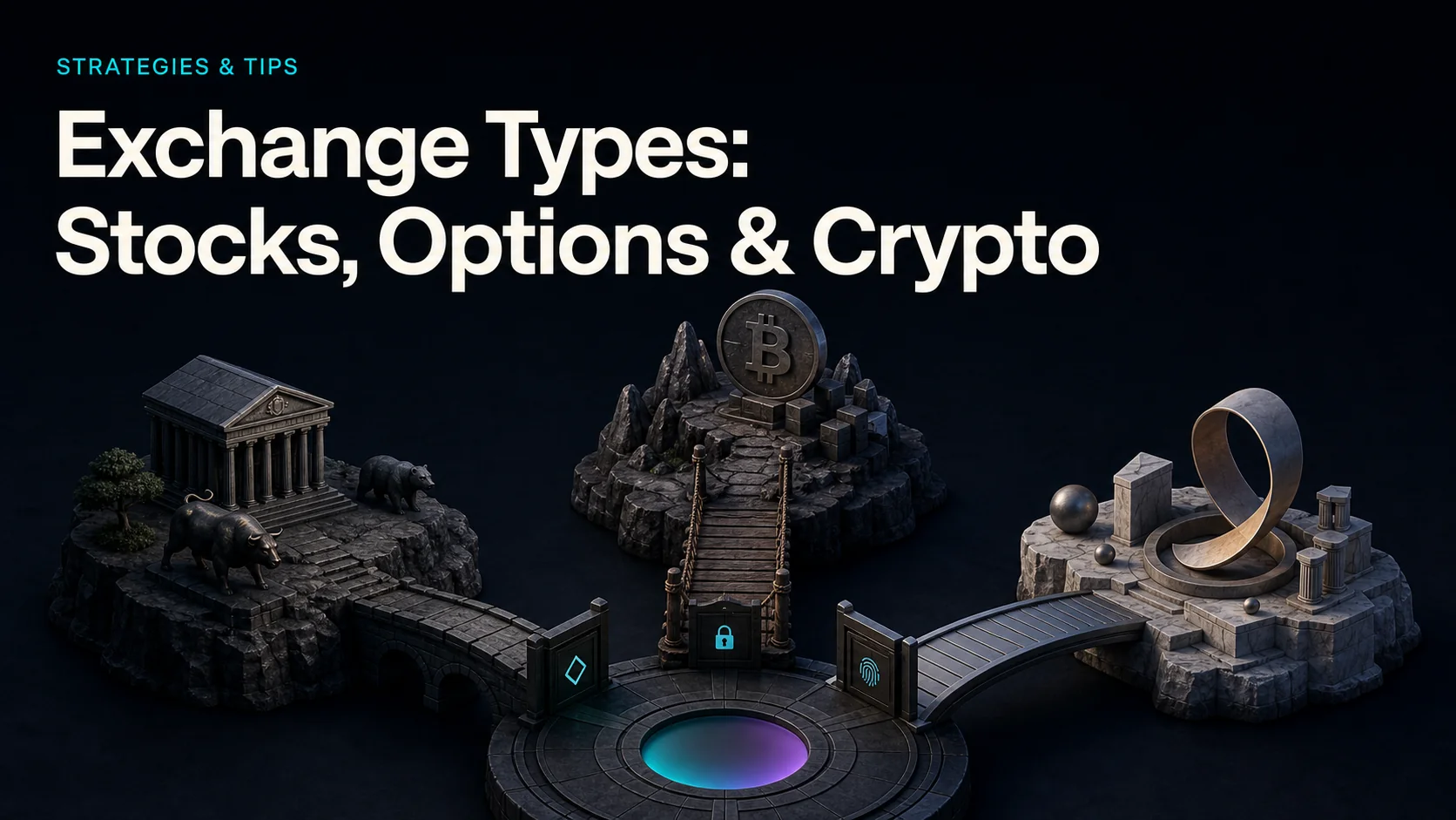 Exchange Types: Stocks, Options & Crypto Explained