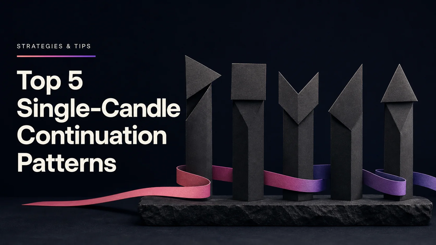 Top 5 Single-Candle Continuation Patterns for Trading