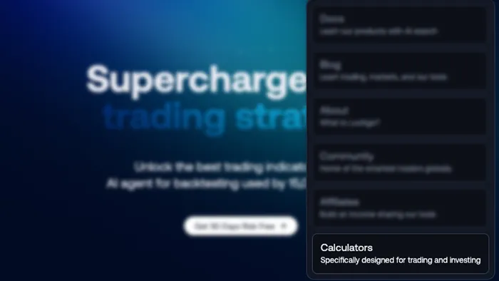LuxAlgo’s Trading and Investing Calculators